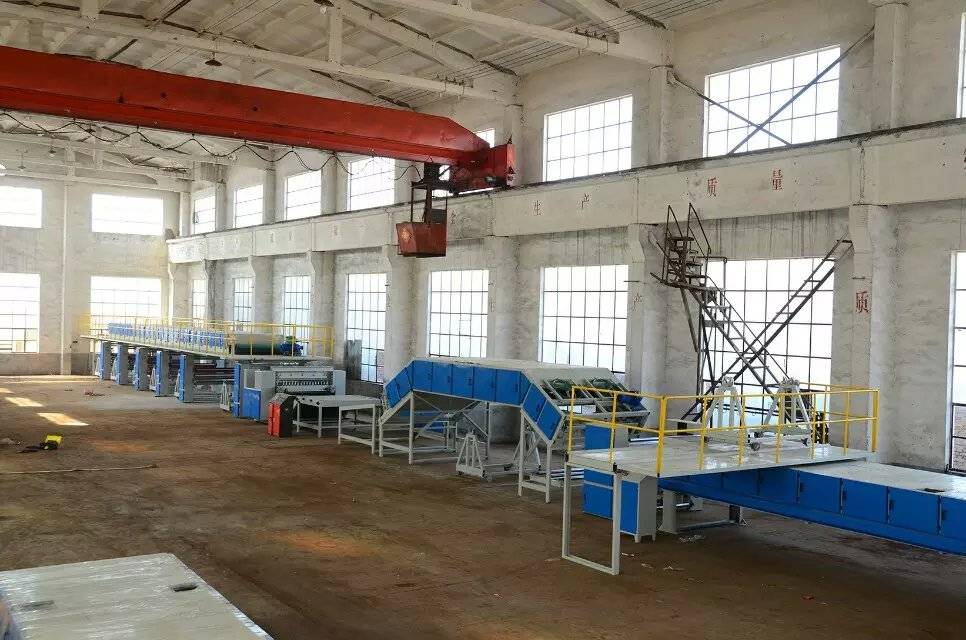 honeycomb paperboard production line