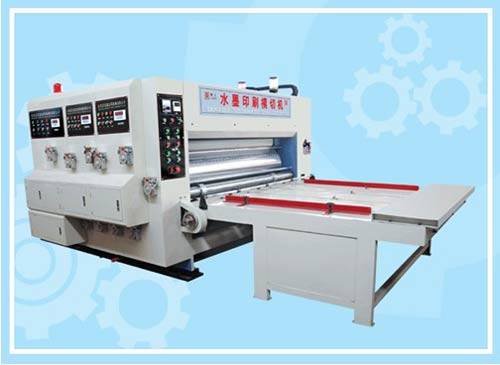 Impression flexo mortaiseuse