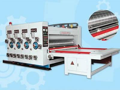 Impression flexo mortaiseuse