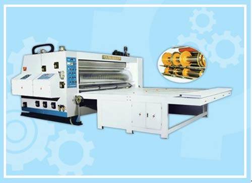 Impression flexo mortaiseuse