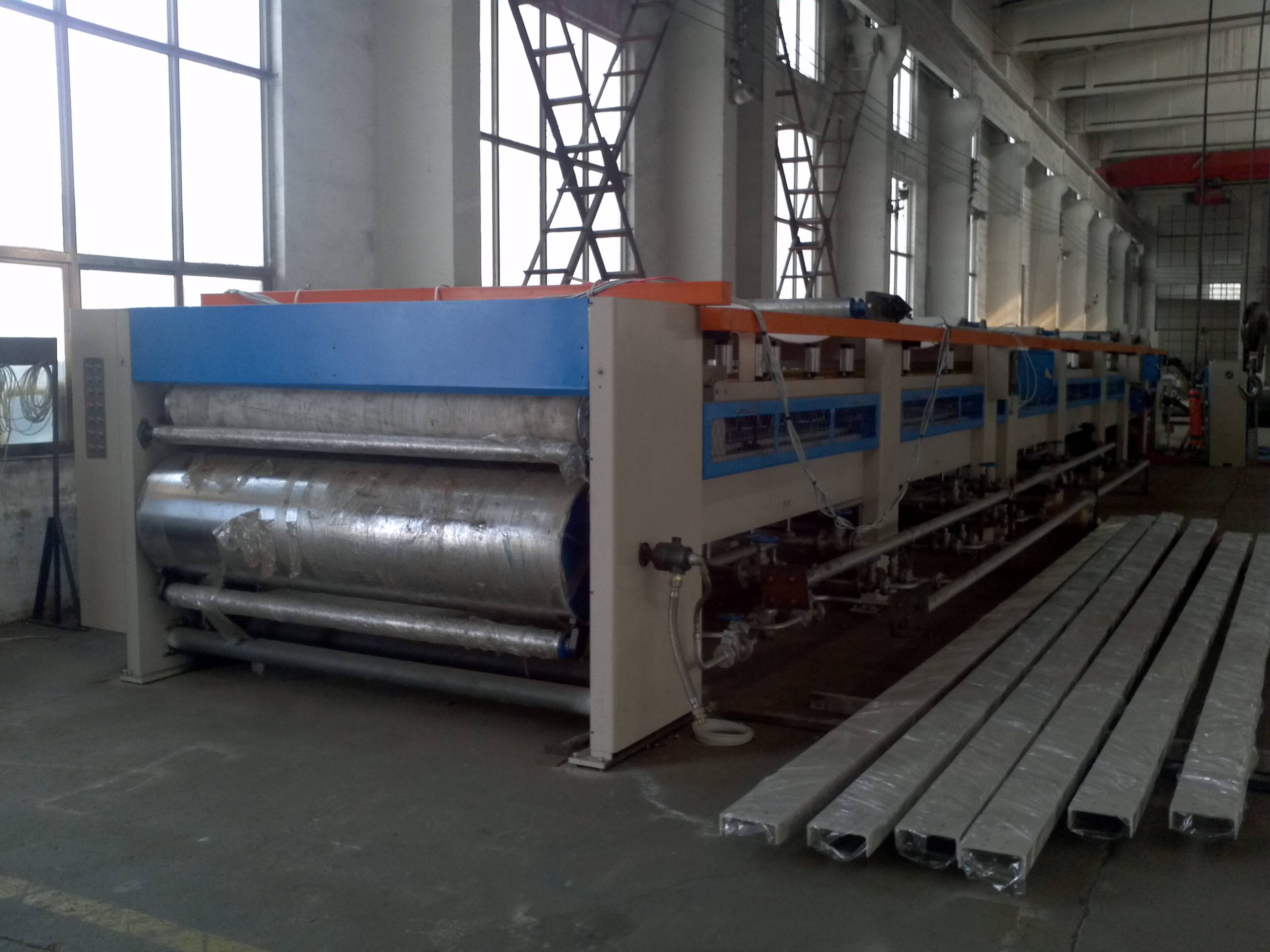 semi product of corrugator